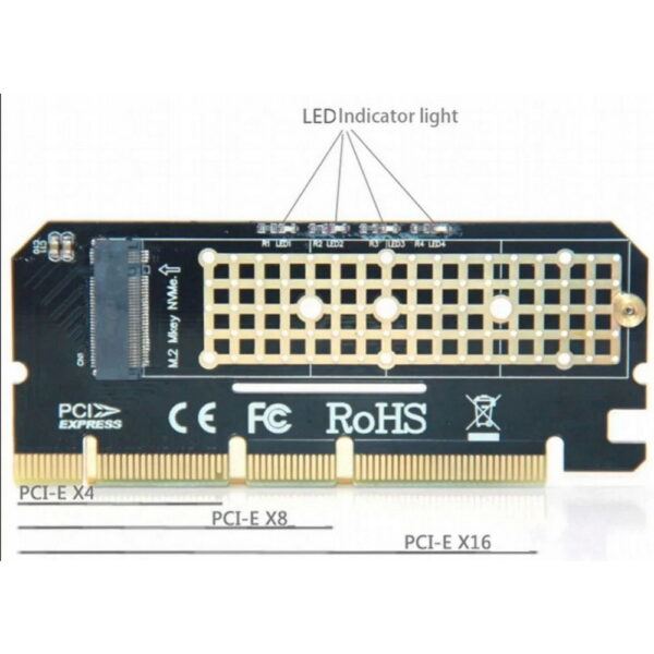 Адаптер M.2 SSD pcie адаптер — изображение 2
