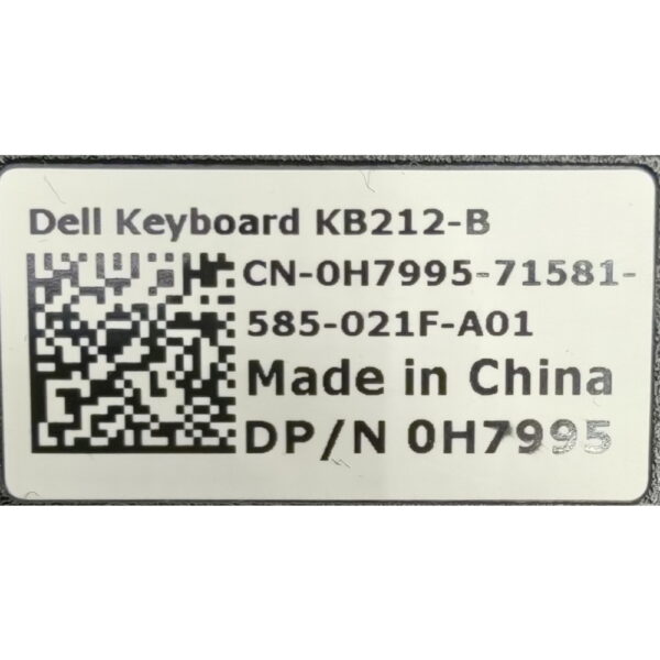 Клавиатура Dell KB212-B, USB — изображение 3