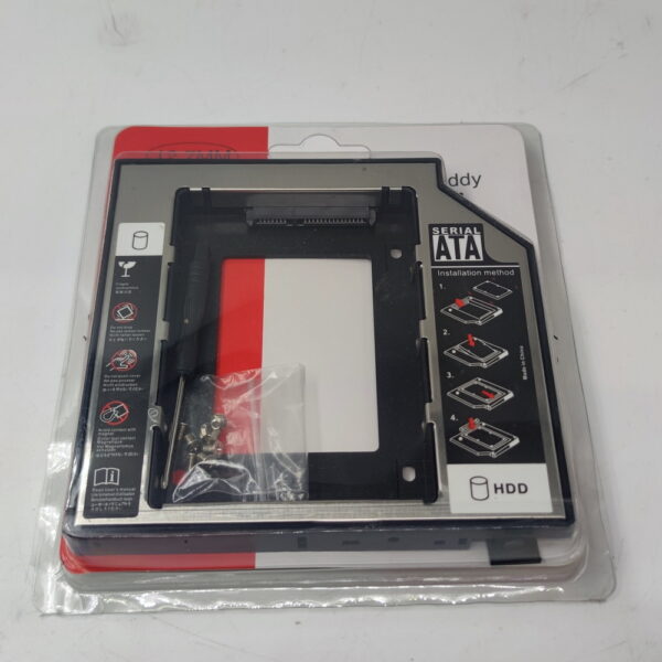 Оптибей, переходник, адаптер DVD to HDD(SSD), 12.7 mm