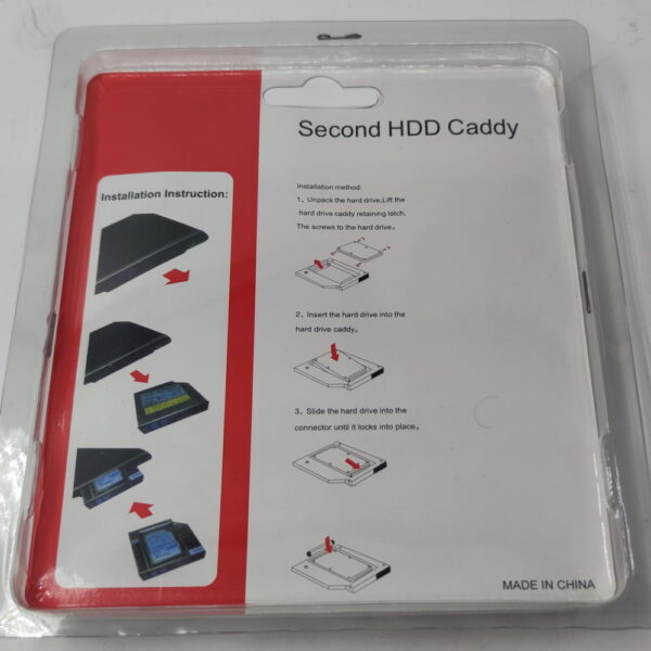 Оптибей, переходник, адаптер DVD to HDD(SSD), 9.5 mm — изображение 2
