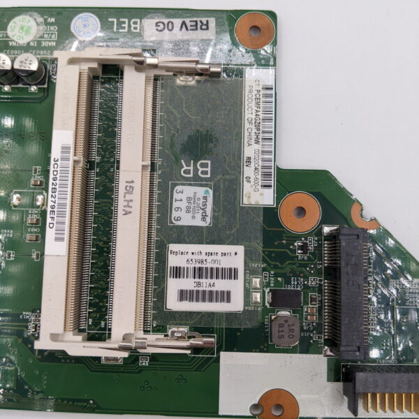 Материнская плата 653985-001, 01015J500-600-G, HP CQ57 — изображение 3