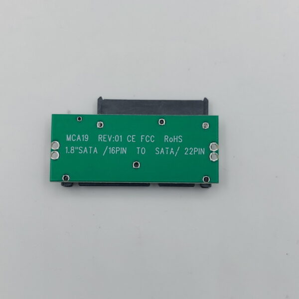 Адаптер Microsata to SATA SSD 3,3 V до 2,5 дюймов — изображение 2