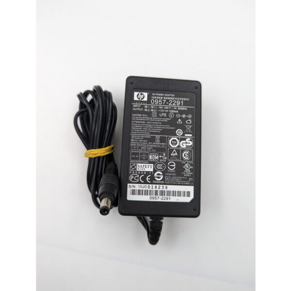 Блок питания 0957-2291, HP, 12V, 1250mA, 5.5mm x 2.1mm