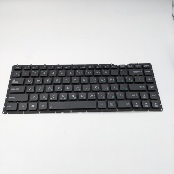 Клавиатура 0KNB0-4133US00, Asus X451C, A450, D451, D451E, D451V, D451VE, F401E, F450, F450CA, F450CC, F450JF, F450VB, F450VC, X451, X451CA, X451E, X451M, X451MA, X452, X453 черная без рамки