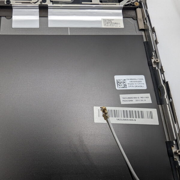 Крышка матрицы 0rw56j, 1A22J9A00-600-G, Dell Precision M6600 — изображение 3