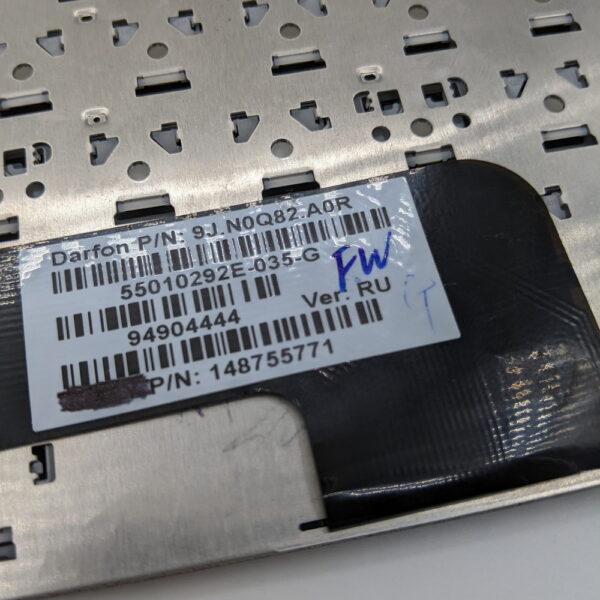 Клавиатура 148755771, 9J.N0Q82.A0R, Sony Vaio VGN-CW, VGNCW — изображение 3