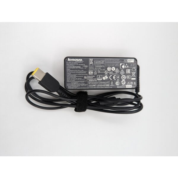 Блок питания 45N0293, для ноутбуков Lenovo 20V, 2.25A, разъём прямоугольный