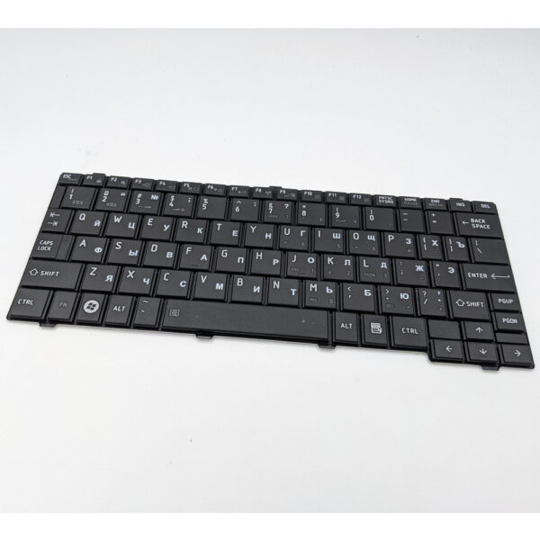 Клавиатура 9Z.N3D82.00R, Toshiba Portege T110, Satellite Pro T110, mini NB200, NB255, NB300, nb201, nb202, nb203, NB205, nb250, NB255, NB500, nb305, NB505, черная, гор. Enter