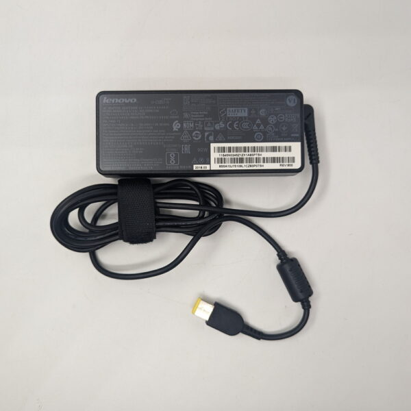 Блок питания adlx90nlc3a, 45N0245, 45N0499, Lenovo ThinkPad G400, G410, G500, G500S, G505, G510, G700, U430, Edge E431, E531, 20V 3.25A, 65W прямоугольный с кабелем