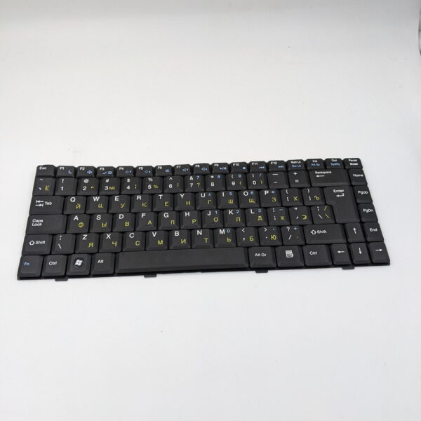 Клавиатура AETW3ST7016, Asus S62J, S96, S96S, S96J, S96F, Z62, Z62E, Z62EP, Z62F, Z62FM, Z62FP, Z62H, Z62HA, Z62J, Z62JM, Z84F, Z84FM, Z84J, Z84JP, Z96, Z96F, Z96FM, Z96H, Z96HM, Z96J, Z96JM, Z96JP, Z96JS, Z96S, Z96SP, BenQ Joybook R55, R55E, R55EG, Compal KHLB0, KHLB1, KHLB2, Dell Inspiron 1425, 1427, DNS 0117104, Impression 557, Gigabyte W451, W451U, W511n, W551, W551N, W551U, Great Wall T60, E570, Hedy Kw300, Kw300c, Tw300, Roverbook Nautilus V400, V450, V450L, V450VHP, V450WH, V570, V570VHP, V571, V571VHP, Voyager V550, V550L, V550VHP, V550WH, V550WP, V552, V552L, V552VHP, V552WH, черная, верт. Enter