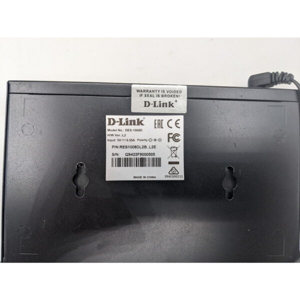 Коммутатор d-link des-1008d — изображение 3