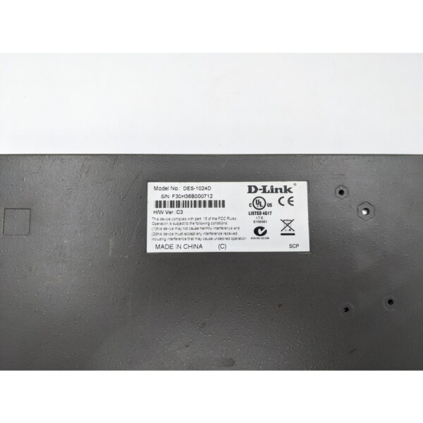 Коммутатор D-Link DES-1024D 24 x RJ45 — изображение 3