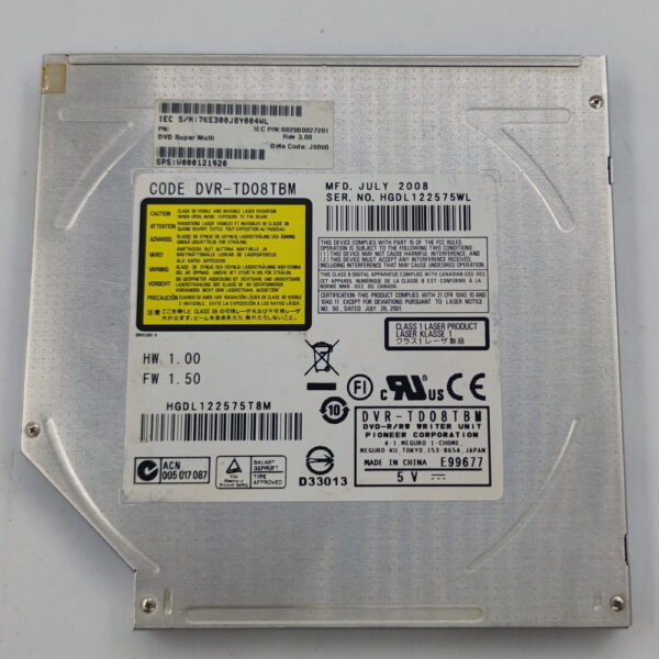 Привод DVD-RW dvr-td08tbm, V000121920, Toshiba Satellite A300
