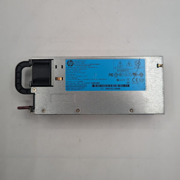 Блок питания HSTNS-PL14, 511777-001, 499250-201, 499249-001, HP ProLiant DL360p, DL380p G6, DL160 G6, DL180 G6, DL320 G6, DL360 G6, DL370 G6, DL380 G6, DL385G5p G6, DL350 G6, DL370 G6, 460 Вт