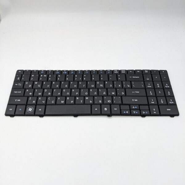 Клавиатура KB.I170A.277, Acer Aspire 5253, 5332, 5334, 5532, 5534, 5734, 5241, 5516, 5517, 5541, 5541G, 5732, 7315, 7715, eMachines E430, E525, E527, E727, черная, гор. Enter