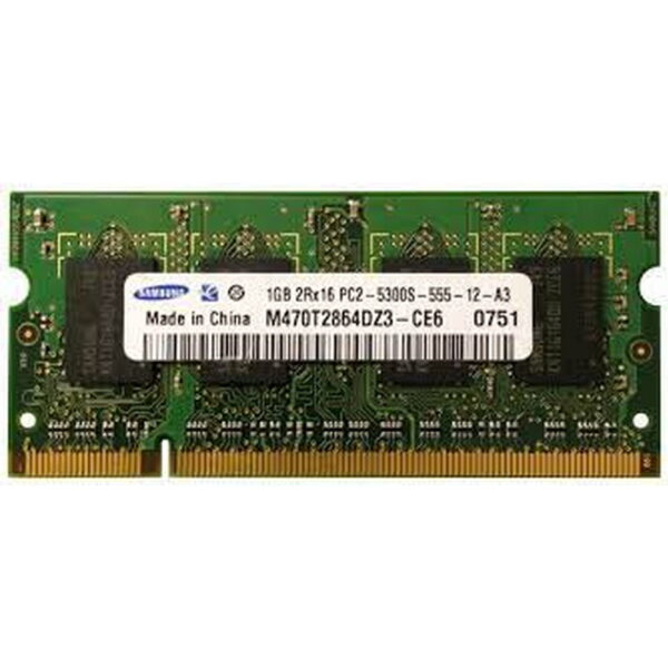 Модуль памяти M470T6554CZ3-CE6, Samsung, DDR2, 512Mb, 5300 — изображение 2