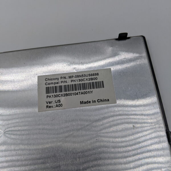 Клавиатура NSK-TQ1GC, PK130CX2B00, Toshiba Satellite A660, A660D, A665, A665D, Qosmio X770, P750, P755, черная с рамкой, гор. Enter — изображение 2