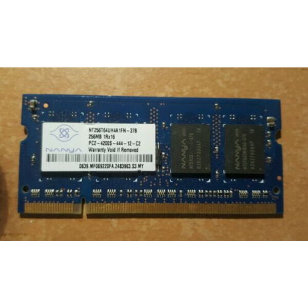 Модуль памяти NT256T64UH4A1FN-37B, Nanya, DDR2, 256Mb, 4200 — изображение 2