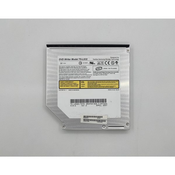 Привод DVD-RW TS-L632, Toshiba, Samsung, 12.7мм, IDE