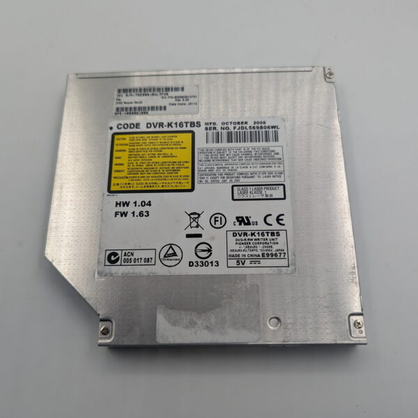 Привод DVD-RW V000061080, DVR-K16TBS, Toshiba Satellite A105