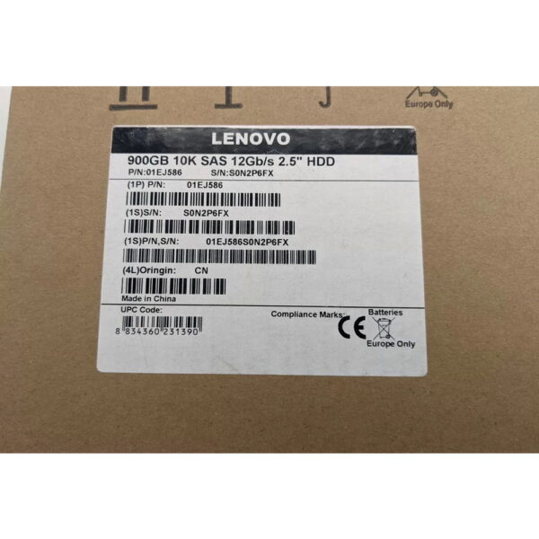 Жесткий диск IBM, 01EJ586, 900 Гб, SAS