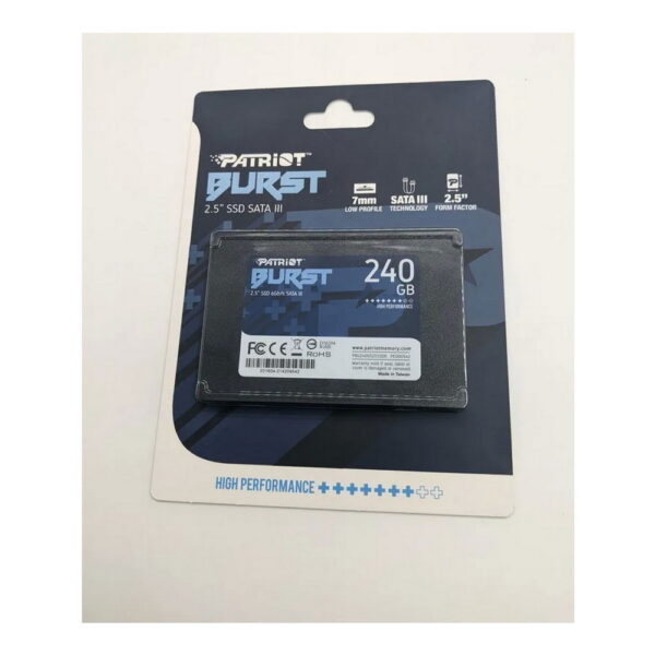SSD диск Patriot Burst, PBU240GS25ssdr, 240 Гб — изображение 2