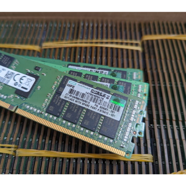Модуль памяти 809083-091, M393A4K40CB1-CRC, Samsung, HP, DDR4, 32Gb, 19200 — изображение 3