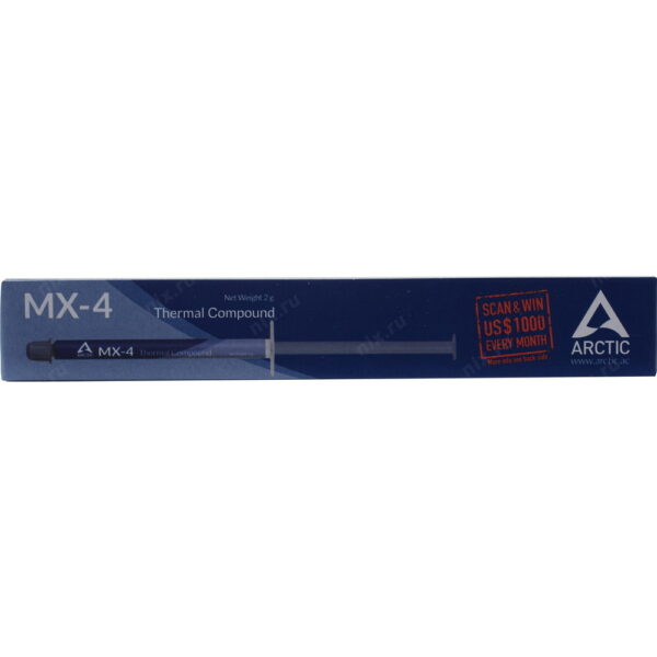 Термопаста Arctic MX-4 (2g) 2 грамма — изображение 2