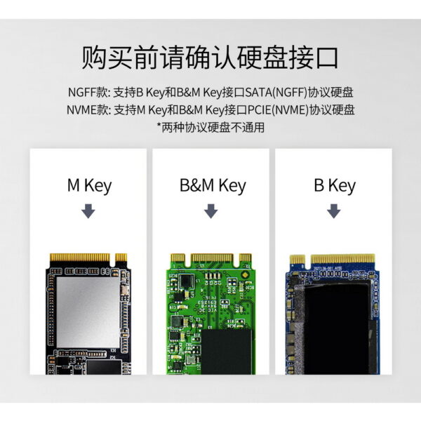 Внешний бокс M-02, Lenovo, M2, NVME, SSD — изображение 2