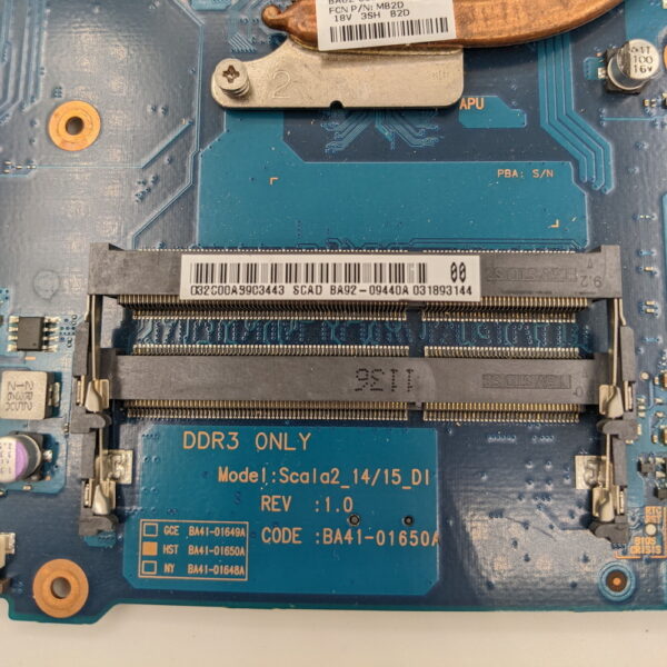 Материнская плата ba41-01650a, Samsung RV515 — изображение 3