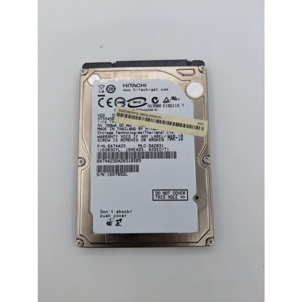 Жесткий диск Hitachi Travelstar, HTS543225L9A300, 250 Гб, SATA