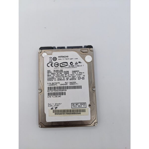 Жесткий диск Hitachi Travelstar, HTS545032B9A300, 320 Гб, SATA