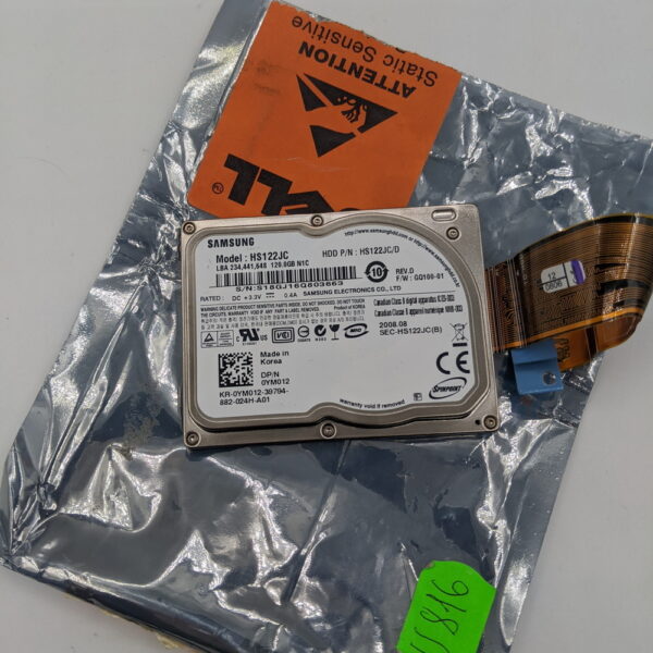 Жесткий диск 0YM012, Dell, 120 ГБ, Ultra-ATA/100, 1.8
