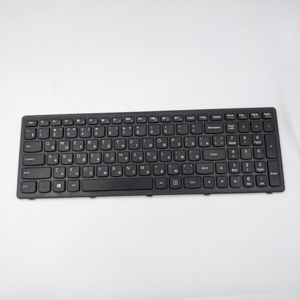 Клавиатура 25013004, MP-24L21-RU, Lenovo IdeaPad Flex 15, G500S, G505A, G505G, G505S, S500, S510, S510p, Z510, черная с рамкой, гор. Enter