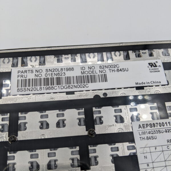 Клавиатура 01EN623, Lenovo ThinkPad 13, T470S — изображение 3