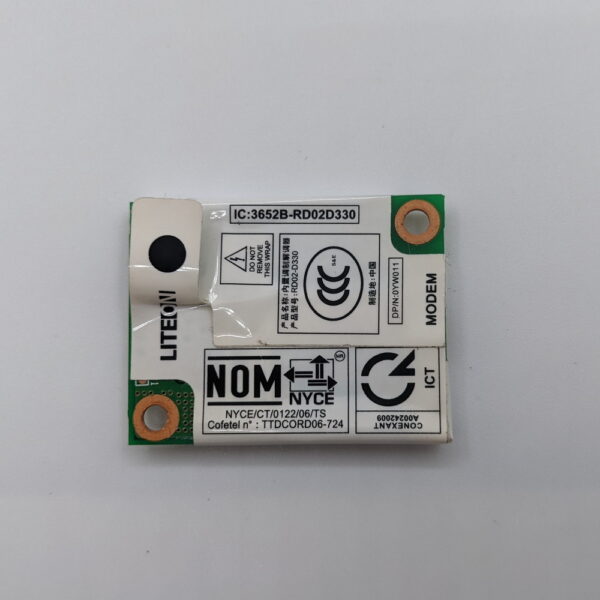 Модем 0yw011, Dell Latitude D430, E5520, E6400, E6420, Inspiron 1520, 1525, 1720, Vostro 1721