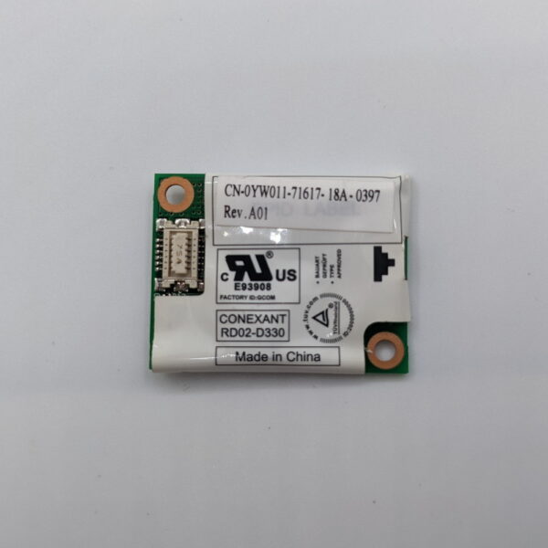 Модем 0yw011, Dell Latitude D430, E5520, E6400, E6420, Inspiron 1520, 1525, 1720, Vostro 1721 — изображение 2