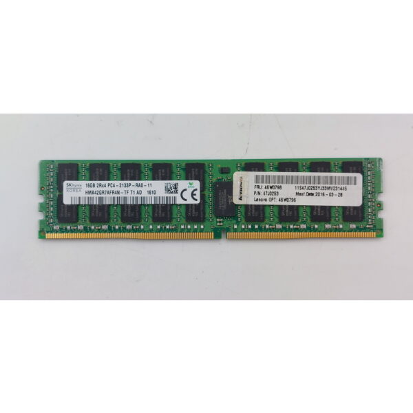 Модуль памяти 46W0798, 47J0253, HMA42GR7AFR4N-TF, SK Hynix, IBM, DDR4, 16Gb, 17000P-R