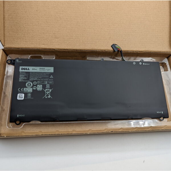 Аккумулятор PW23Y, Dell XPS 13 9360, 7.6V, 8085mA, СОСТОЯНИЕ НЕ ИЗВЕСТНО, ПРОДАЕТСЯ КАК ЗАГЛУШКА!