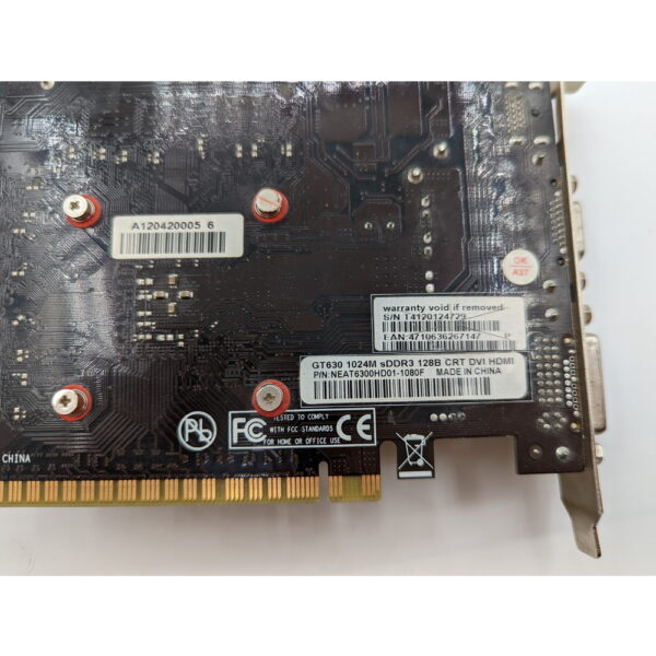 Видеокарта neat6300hd01-1080f Palit GeForce GT 630, 1024 MB, DDR3 — изображение 3