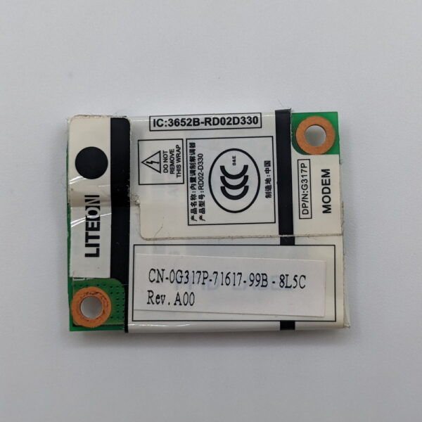 Модем 0g317p, Dell Latitude E6400