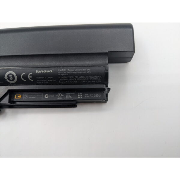 Аккумулятор 42t4653, Lenovo, IBM ThinkPad R61, T61, R400, T400, 57Wh, 10.8V, СОСТОЯНИЕ НЕ ИЗВЕСТНО, ПРОДАЕТСЯ КАК ЗАГЛУШКА! — изображение 2