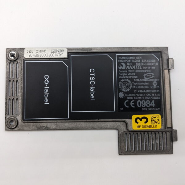 Крышка DDR, HDD, WI-FI 0ry286, am03s000300, Dell Latitude E4300 — изображение 2
