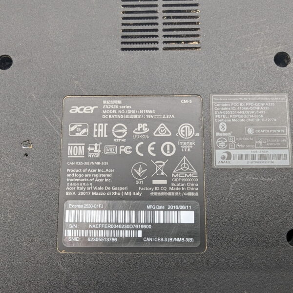 Поддон HHA46009003000, Acer ex2530 (n15w4) — изображение 3