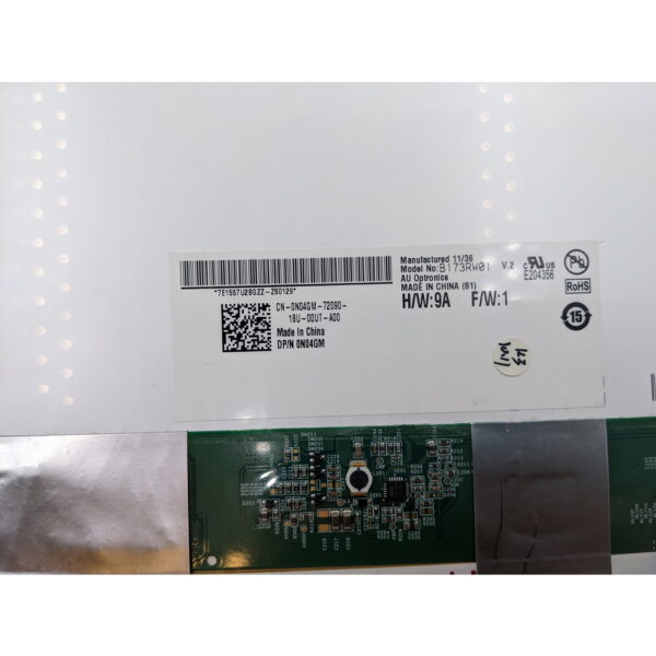 Матрица B173RW01 V.2, 0n04gm, 17.3, Matte, WXGA++ HD+ 1600x900, 40L, светодиодная (LED), AU Optronics — изображение 3