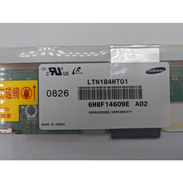 Матрица LTN184HT01, для ноутбука 18.4", 1920x1080, FHD, 30 pin, 2-CCFL, глянцевая — изображение 3