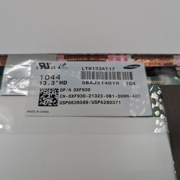 Матрица 0xf930, LTN133AT17, Dell Latitude E4310 — изображение 2