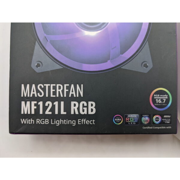 Вентилятор MF121L, r4-c1ds-12fc-r2, Cooler Master, masterfan, 1200х1200x25 мм — изображение 3