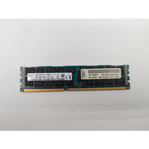 Модуль памяти 00D4970, 47J0183, HMT42GR7AFR4C-PB, SK Hynix, IBM, DDR3, 16Gb, 12800R
