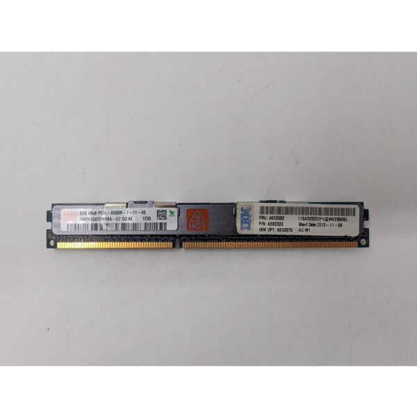 Модуль памяти 46C0582, 43X5320, HMT41GV7CMR8A-G7, SK Hynix, IBM, DDR3, 8Gb, 8500R
